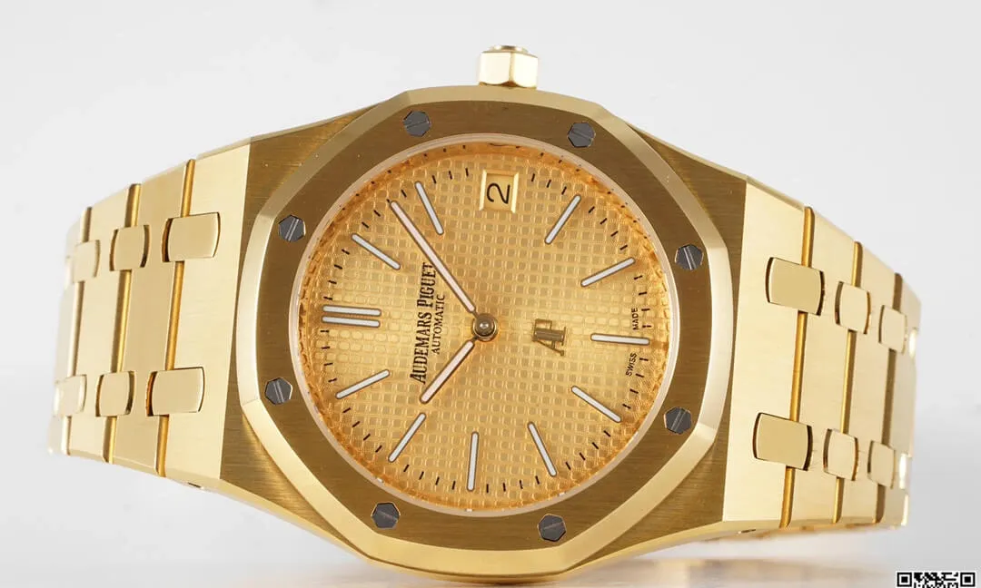 Audemars Piguet Royal Oak 15202BA.OO.1240BA.02 KZ Factory 1:1 Best Edition Replica Watch Gold Case